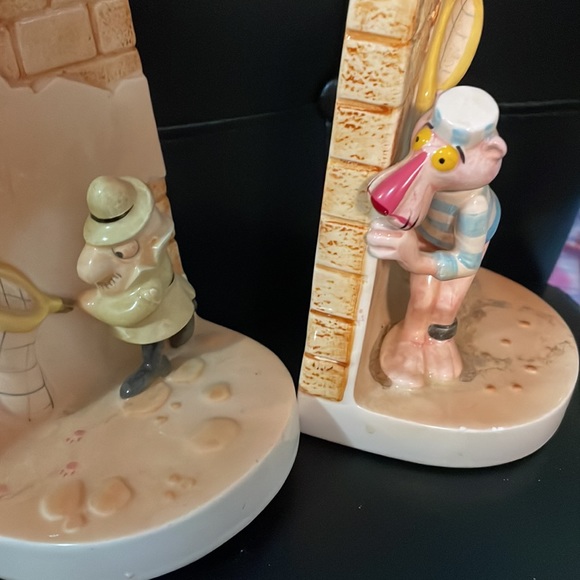 Pink Panther and Inspector Clouseau book ends - Picture 2 of 5
